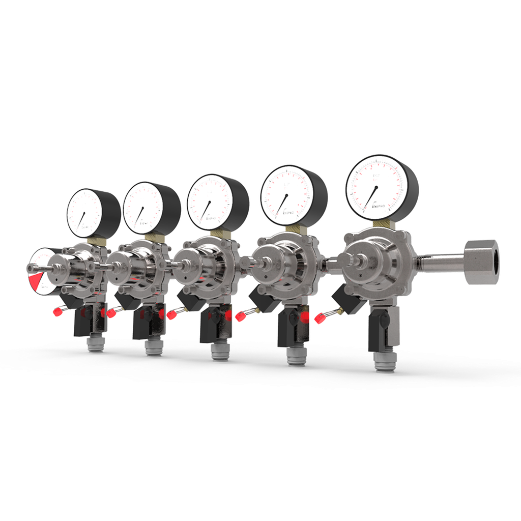 Regulador Eco 5 Cuerpos Dispro G1/2&quot; 5/8&quot;