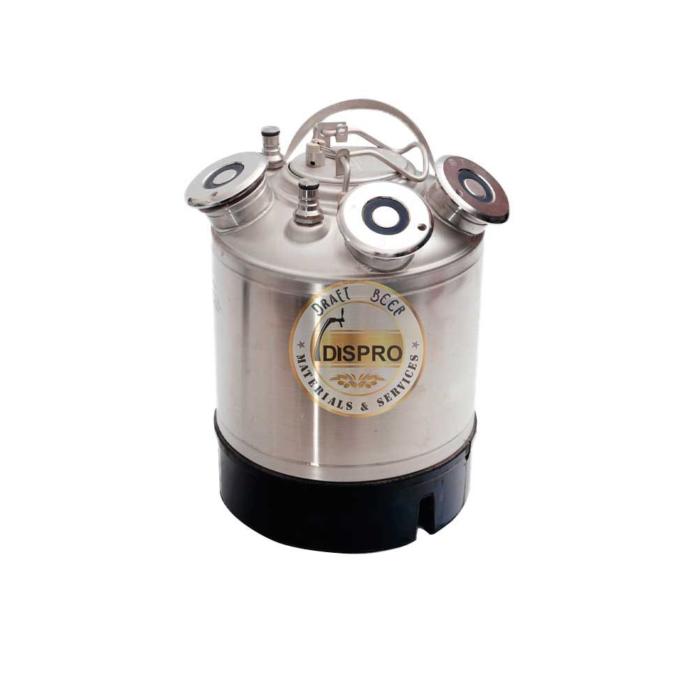Tanqueta de Limpieza 9L Inox 3 tomas + 2pre-mix