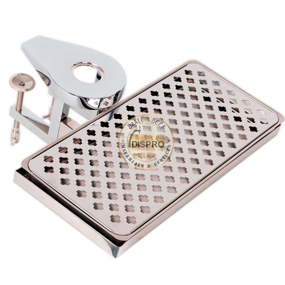 Soporte 100mm 1&quot; + Bandeja 150x150cm s/m