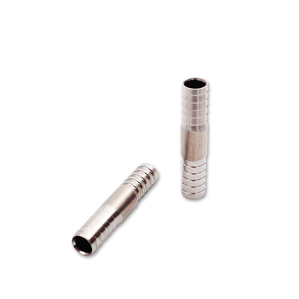 Unión de Acero Inox d 10x13mm x 40mm largo (3/8&quot;)