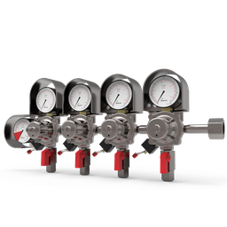 [PM015] Reguladoe Plus 4 Cuerpos Dispro Rosca DIN 5/8&quot;