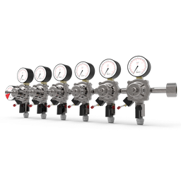 [PM068] Regulador Eco 6 Cuerpos Dispro G1/2&quot; 5/8&quot;