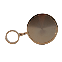 [ME092] Medallon Ciego Aro D 25mm Cobreado