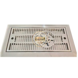 [ME018] Bandeja Inox 480x313mm ENCASTE con Rinser