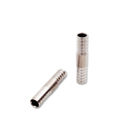 [CM001] Unión de Acero Inox d 10x13mm x 40mm largo (3/8&quot;)